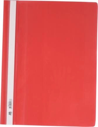 Швидкозшивач пластиковий A4 PP 3311 Buromax -05 червоний — фото 2