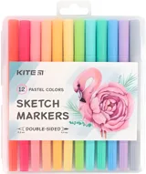 Скетч маркери KITE Pastel 12 шт. — фото 2