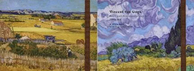 Скетчбук на гумці, А5 50 листов 160г/м2 "Ван Гог" — фото 2