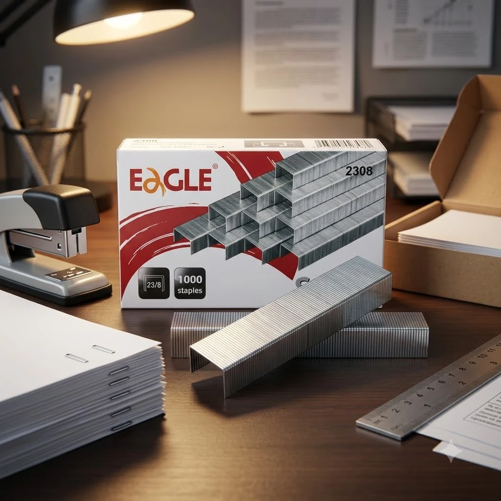 Скоби до степлеру 23/8 Eagle 2308