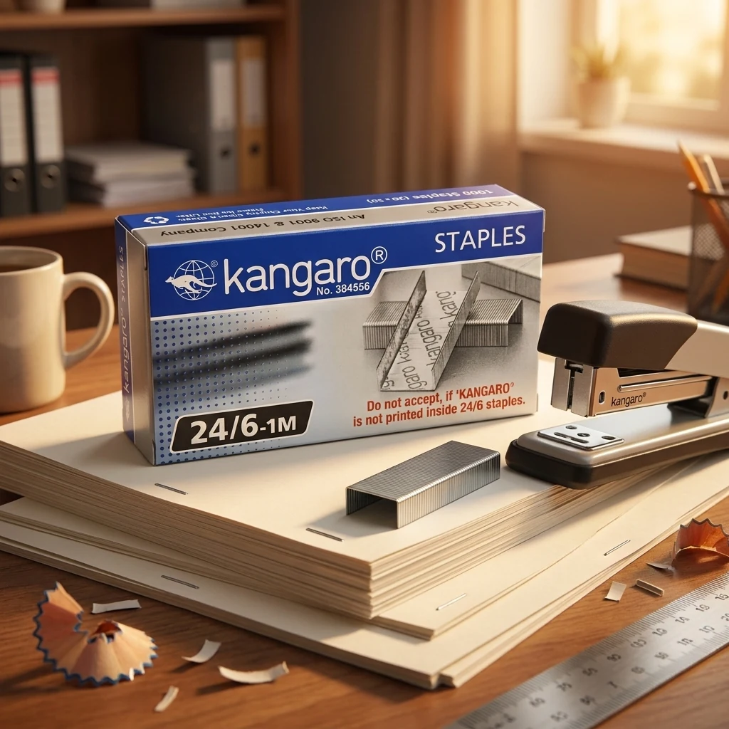 Скоби до степлеру 24/6 Kangaro Kg 24/6