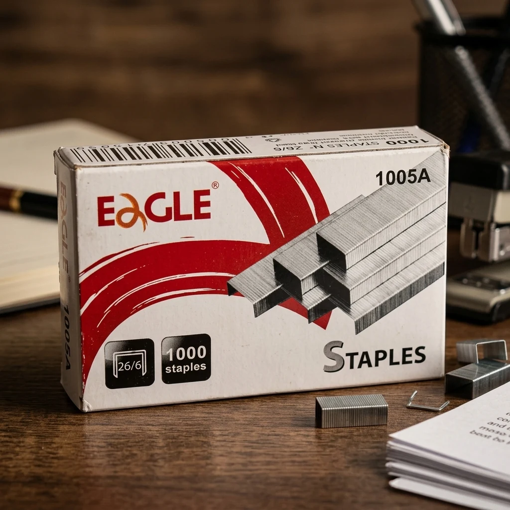 Скоби до степлеру 26/6 Eagle 1005А