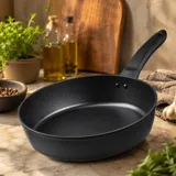 Сковорода глибока Ardesto Gemini Gourmet Bolzano 28 см чорний алюміній AR1928GDP — фото 1