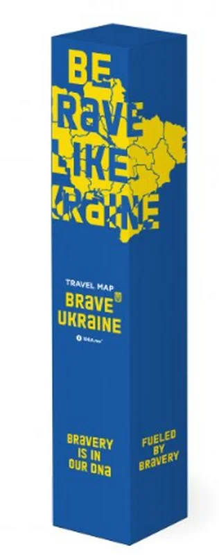 Скретч-карта "Brave Ukraine" в тубусі — фото 2