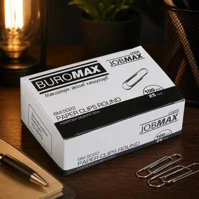 СКРІПКИ 25мм круглі BM.5022 100шт.