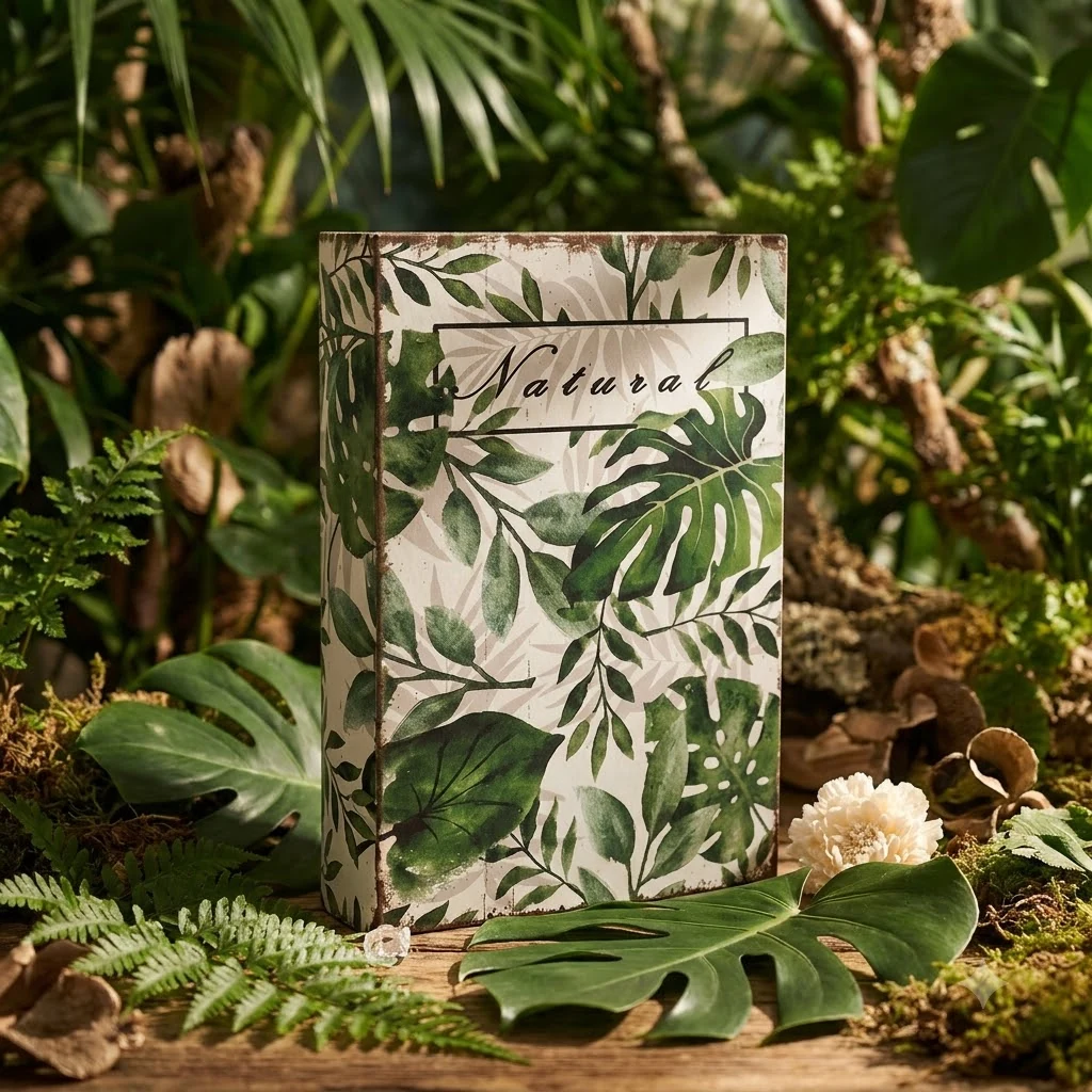 Скринька-книга 25*17*5 см "Листя"