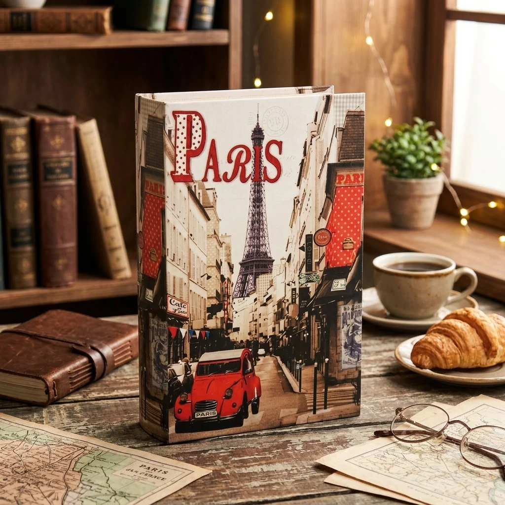 Скринька-книга "Париж" L30*21*8см