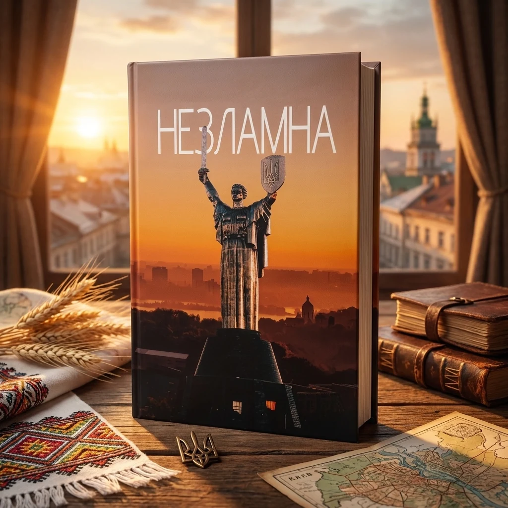 Скринька-книга сейф 26*17*5см "Незламна"