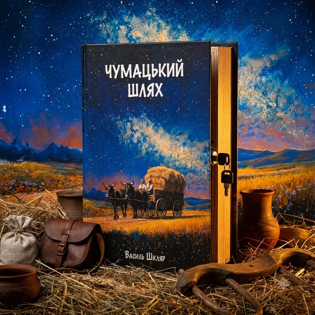 Скринька-книга (сейф) "Чумацький шлях" 26*17*7см