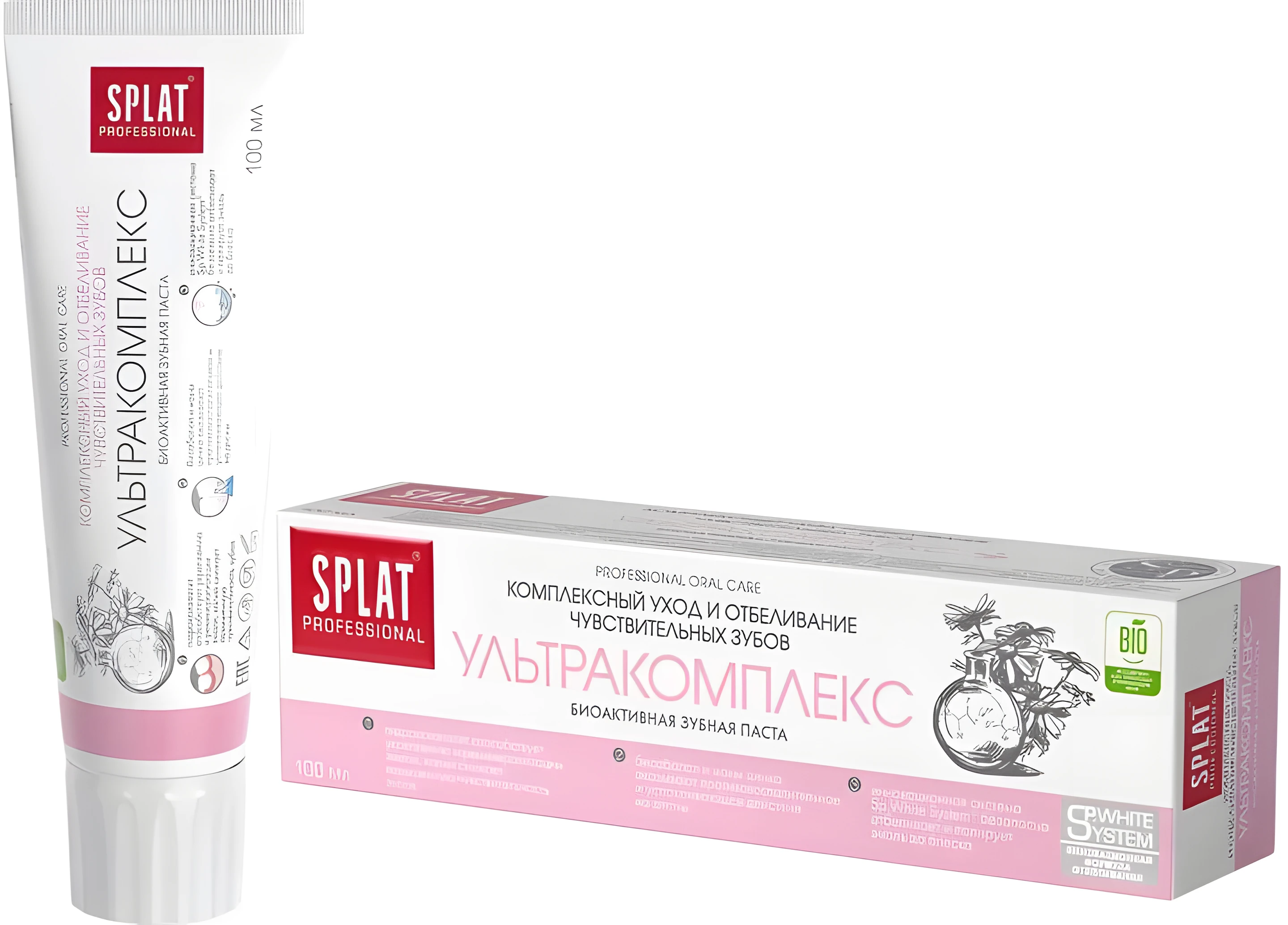 Splat Professional Паста зубна 100мл Ultracomplex.