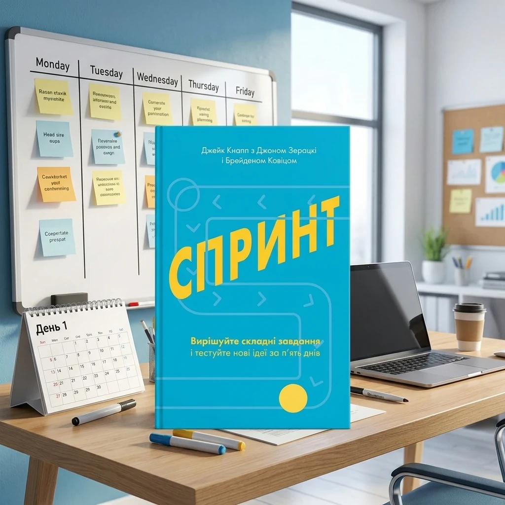 Спринт. Вирішуйте складні завдання і тестуйте нові ідеї за п'ять днів — Дж. Кнапп