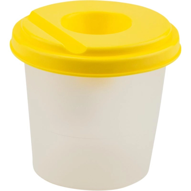 Стакан-непроливайка Kite жовтий — фото 2