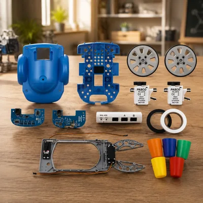 STEM-комплект з робототехніки PASCO «PASCObot Sense & Control Kit» ST-7840