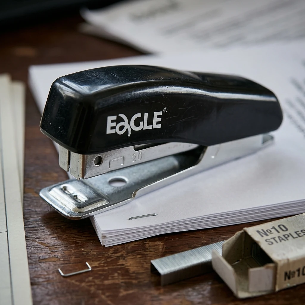 Степлер 10/5 до 8 аркушів Mini Eagle