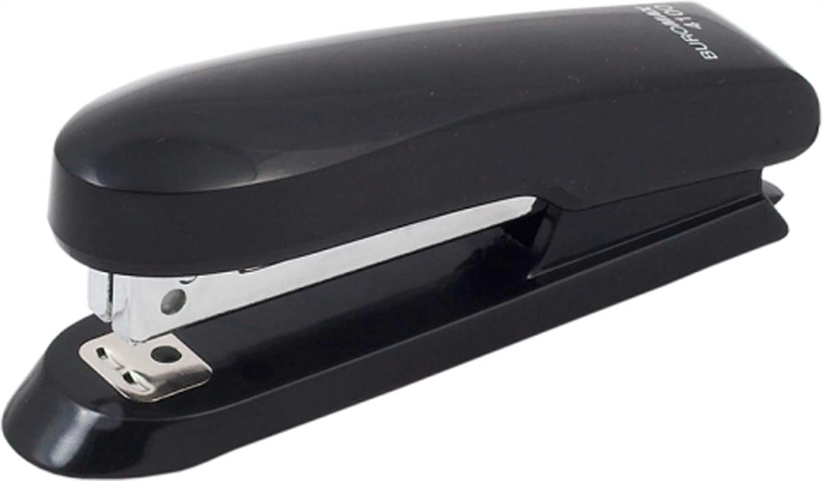Степлер Buromax на 15 аркушів чорний — фото 2
