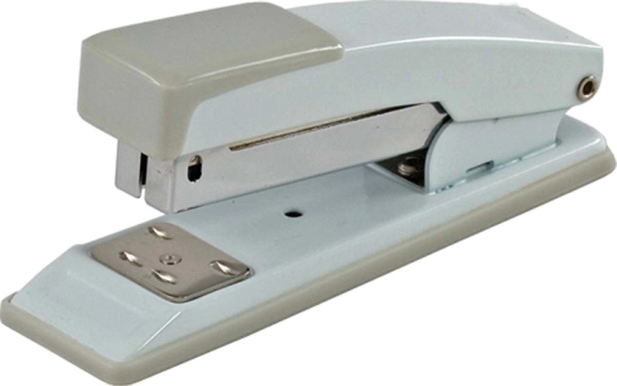 Степлер металевий 20 аркушів 24/6 сірий — фото 2