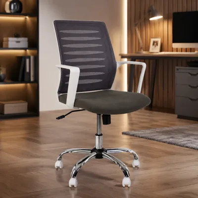 Стілець Webstar GTP white хром tilt C-11 OH/5