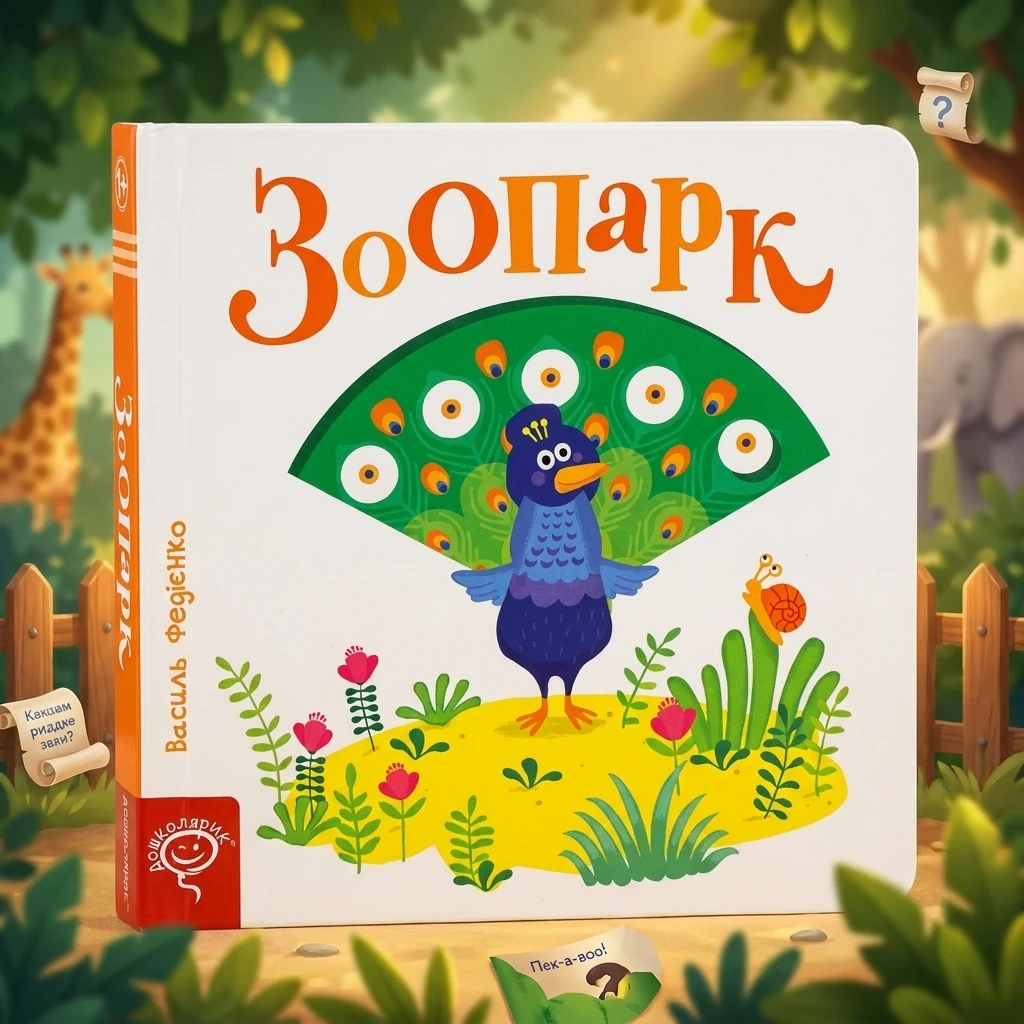 Сторінки-цікавинки.Зоопарк. 1+ Школа
