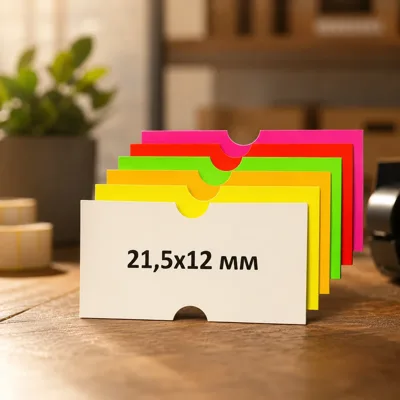 Стрічка для етикет-пістолета 21*12/1000 жовта (22*12)