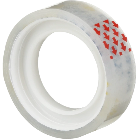 Стрічка клейка Buromax канцелярська 12мм×10м прозора — фото 2