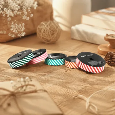 Стрічка з друком для декору Solid Ribbon 18 мм х9,15 м