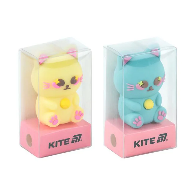 Стругачка без контейнера 1 отвір "Котик" Kite