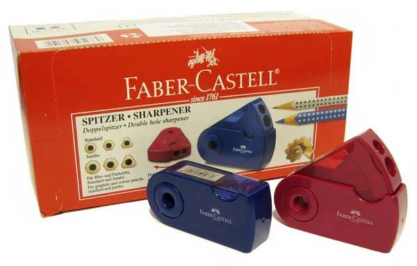 Стругачка з контейнером 2 отвора Sleeve, Faber-Castell