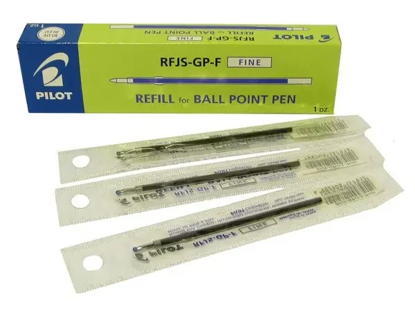 Стрижень кульковий Pilot RFNS-GP синій з вушками 99 мм 0,7 мм BPGP-10R, REX — фото 2