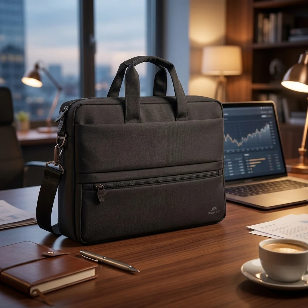 Сумка для ноутбука "Riva Case" 15,6 чорний