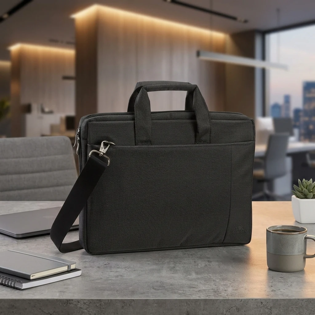 Сумка для ноутбука "Riva Case" 15,6 сірий