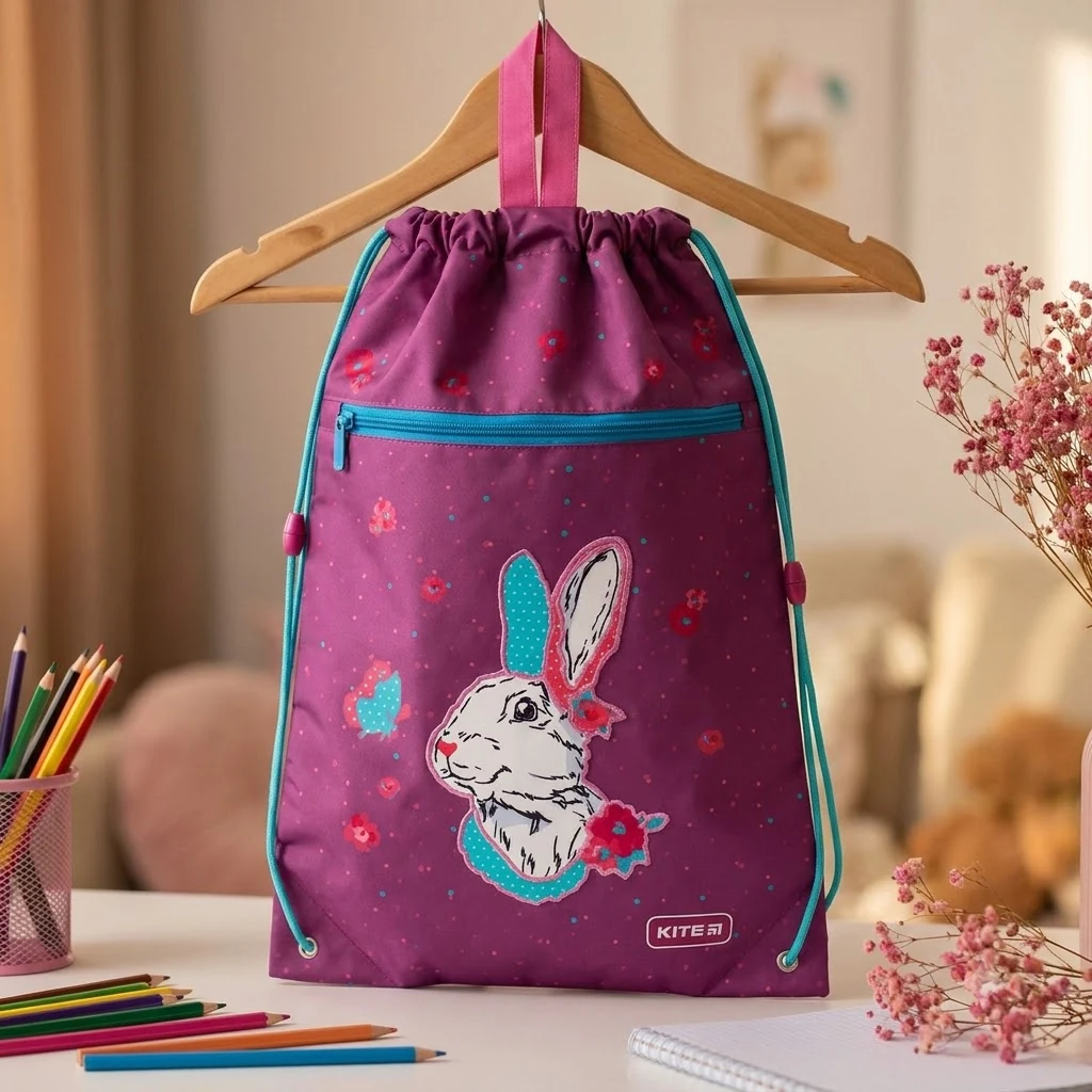 Сумка для взуття з кишенею "Bunny" Kite K20-601M-7