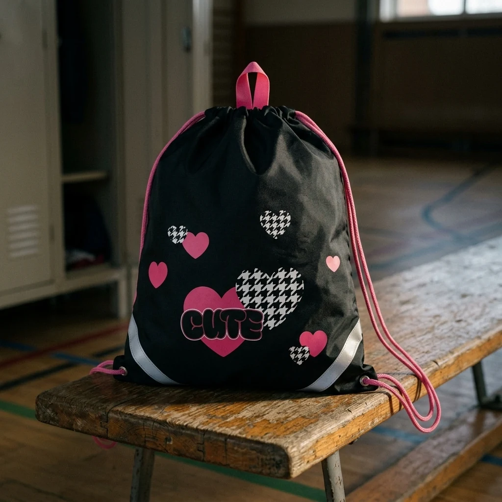 Сумка для взуття з кишенею SB-10 "Cute"