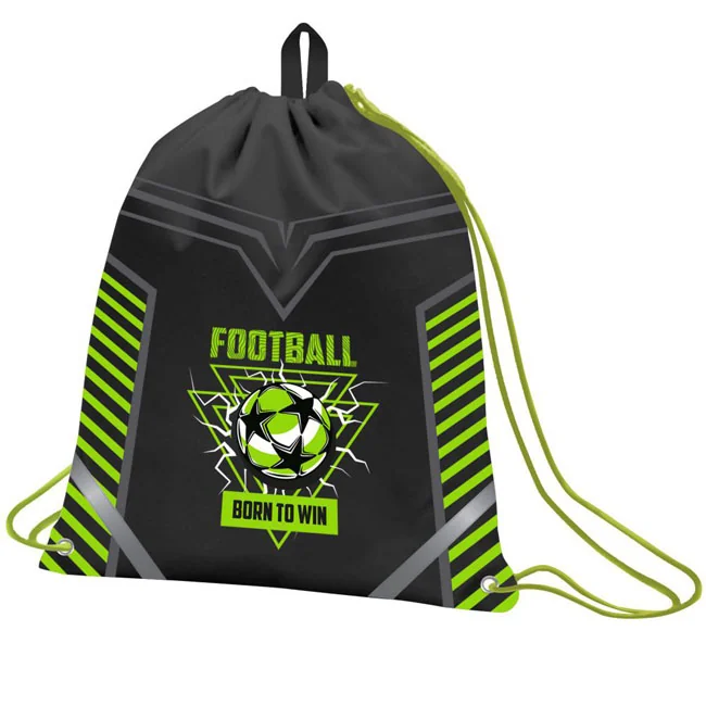 Сумка для взуття з кишенею SB-10, "Football"