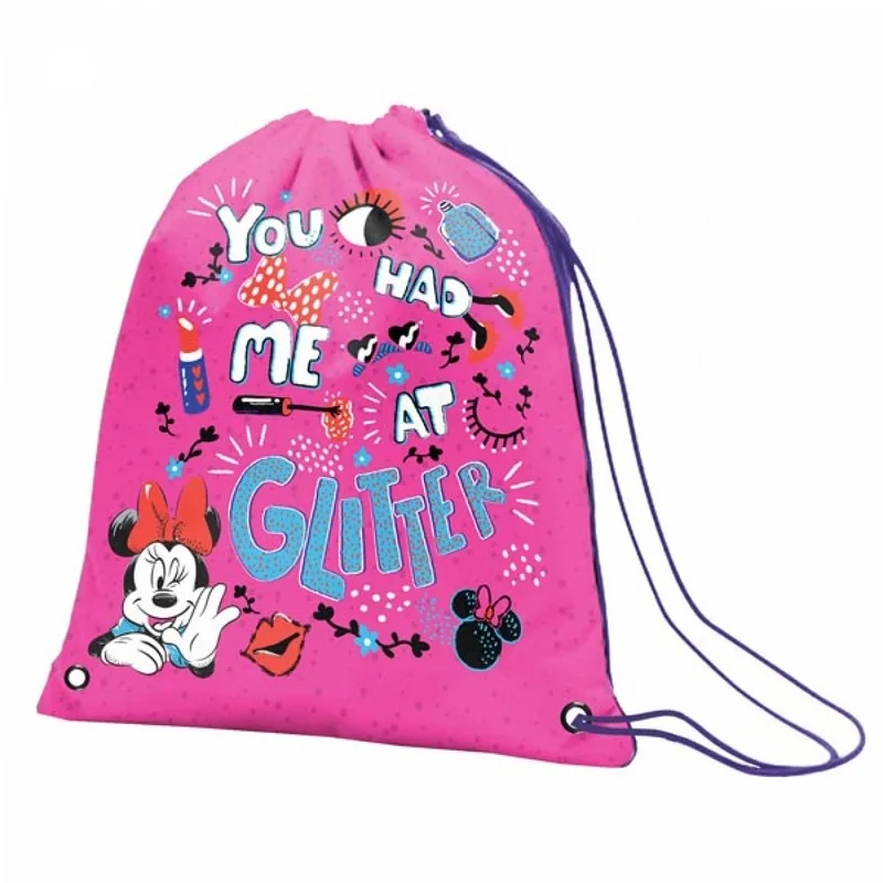Сумка для взуття з кишенею SB-10 "Minnie Mouse"