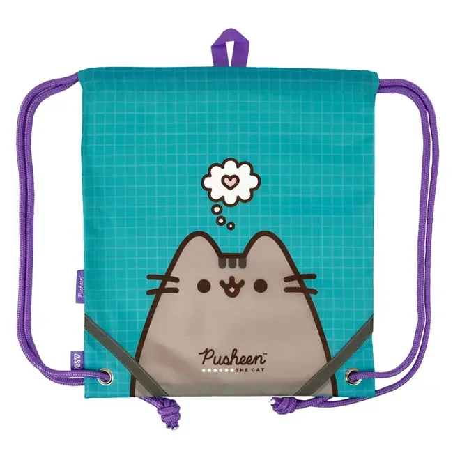 Сумка для взуття з кишенею SB-10 "Pusheen Summer"