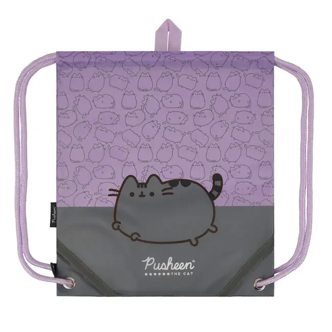 Сумка для взуття з кишенею SB-10 "Pusheen"