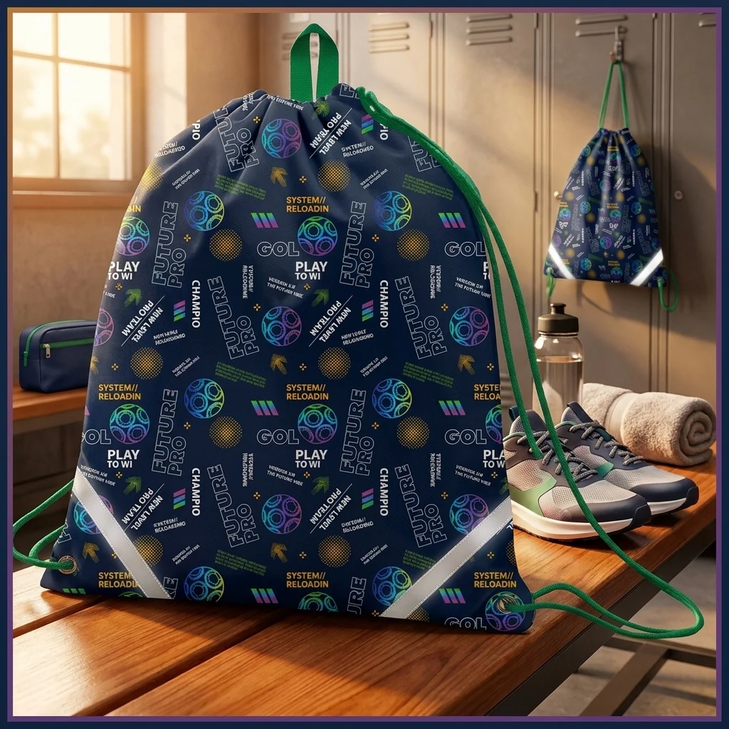 Сумка для взуття з кишенею SB-10 "Your Goal"