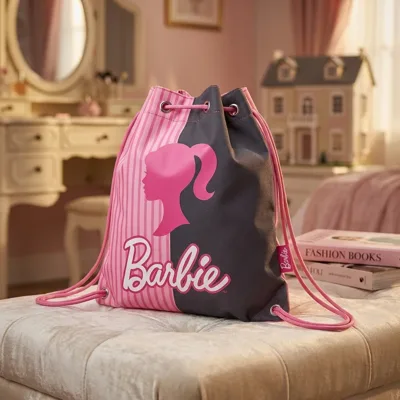 Сумка для взуття YES SB-10 Barbie сірий/рожевий