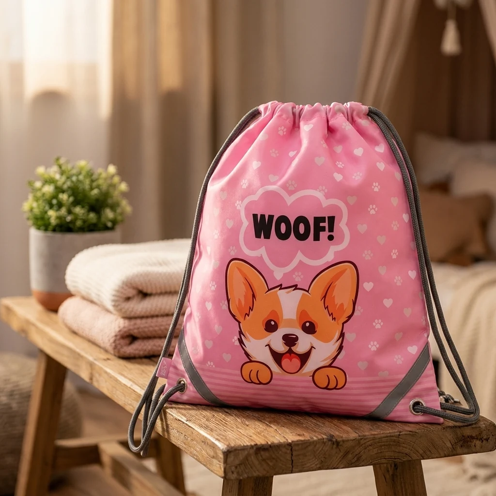 Сумка для взуття YES SB-10 I Love Corgi 559652