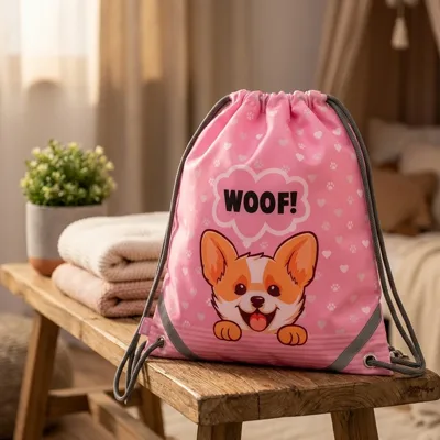 Сумка для взуття YES SB-10 I Love Corgi 559652