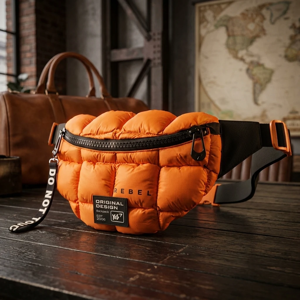 Сумка на пояс YES SP-30 YES DSGN. Orange