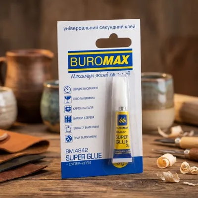 Супер-клей BUROMAX BM.4842 3г.