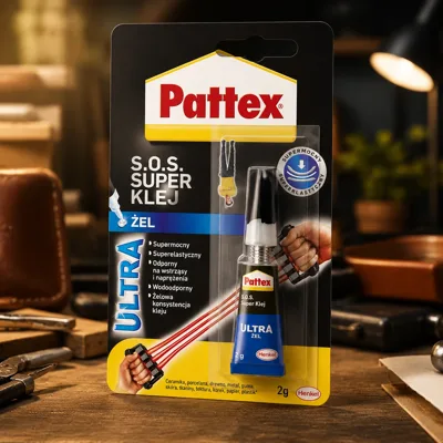 Супер клей гель Pattex Супер клей гель 2 г