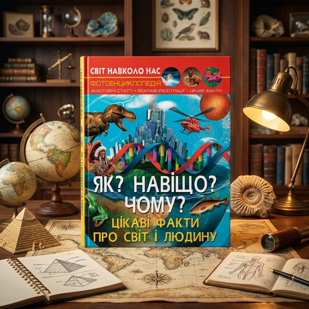 Світ навколо нас. Як? Навіщо? Чому? Цікаві факти про світ і людину