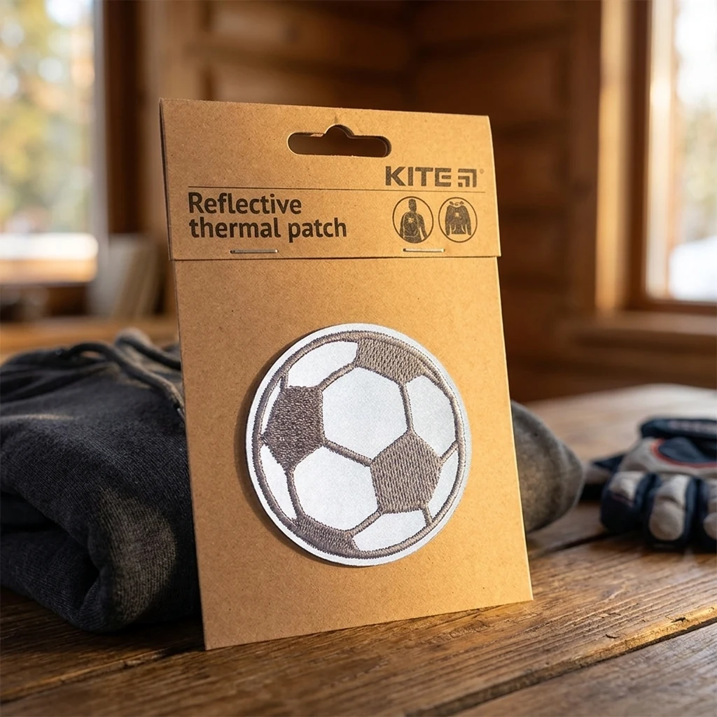 Світловідбиваюча термонашивка мяч KITE K23-115-4 — 