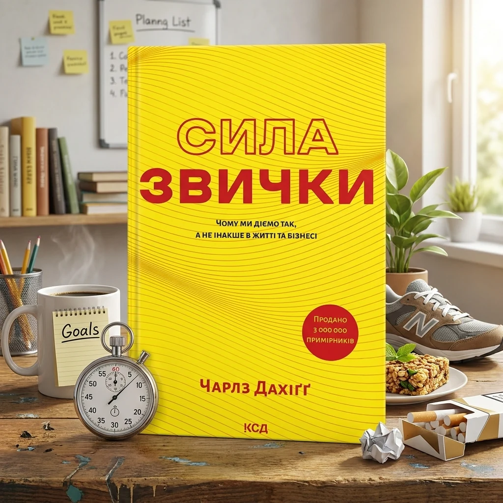 Сила звички. Чому ми діємо так, а не інакше в житті та бізнесі — Ч. Дахігг