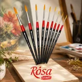 Пензель круглий ROSA START синтетика №4 — фото 1
