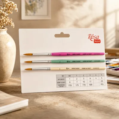 Синтетика кругла ДЛЯ ДЕКОРУ, HOBBY & CRAFT, 2, к.р. ROSA TALENT