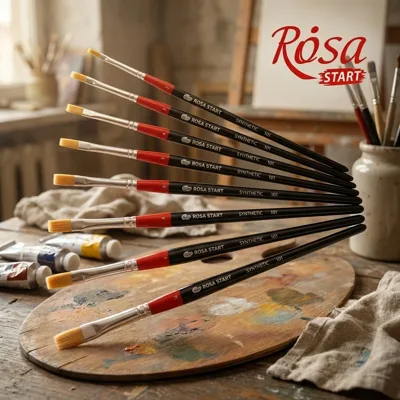 Синтетика плоска, 101, № 4, к.р. пензель ROSA START