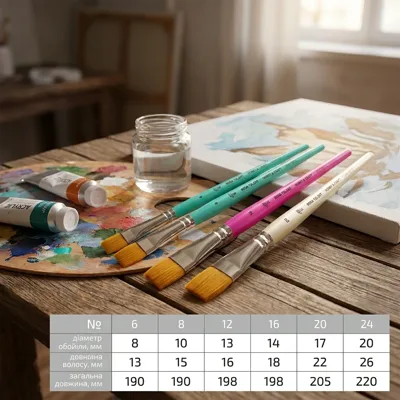 Синтетика плоска ДЛЯ ДЕКОРУ, HOBBY & CRAFT,  6, к.р. ROSA TALENT